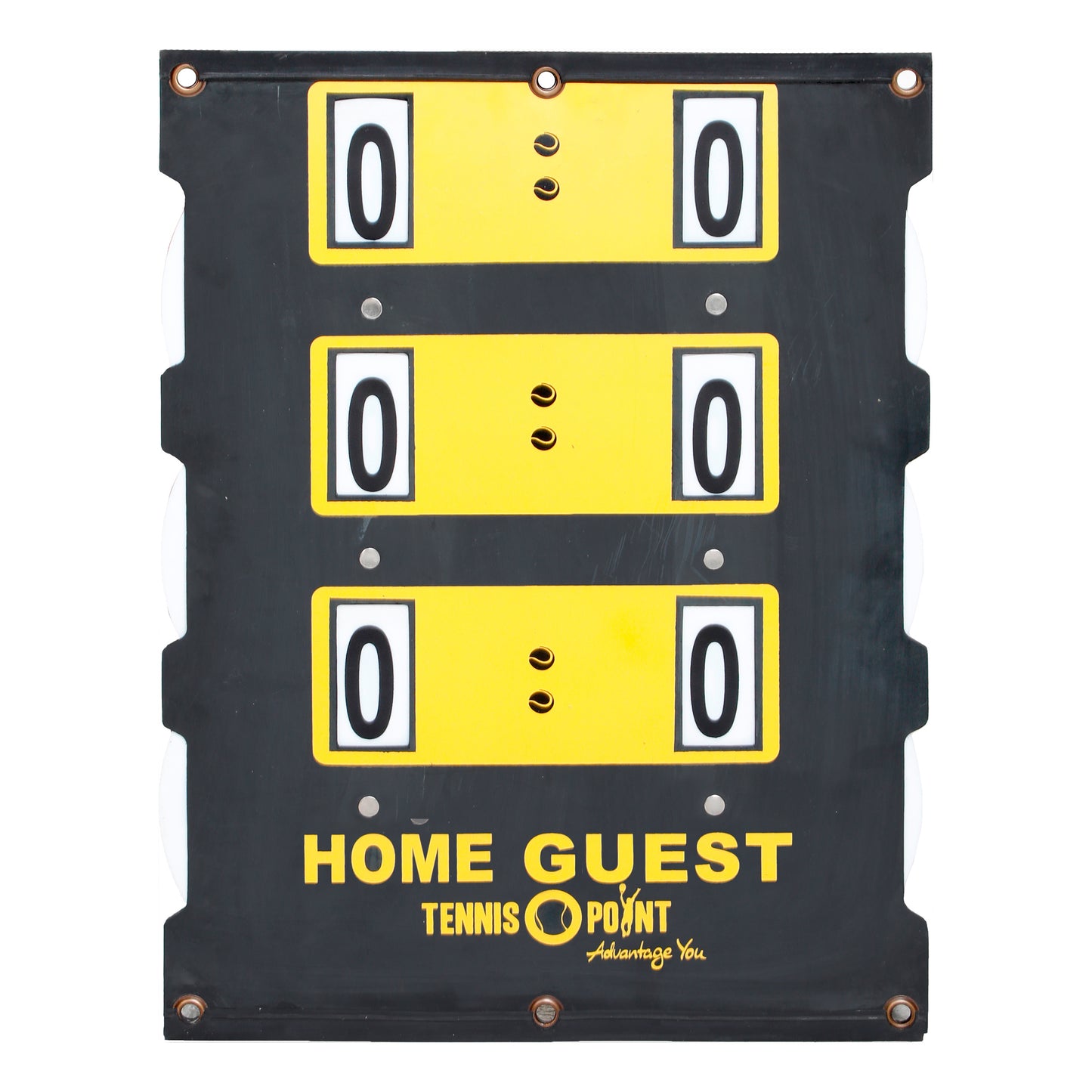 Tennis-Point Resultatdisplay 82 X 58cm-Sort