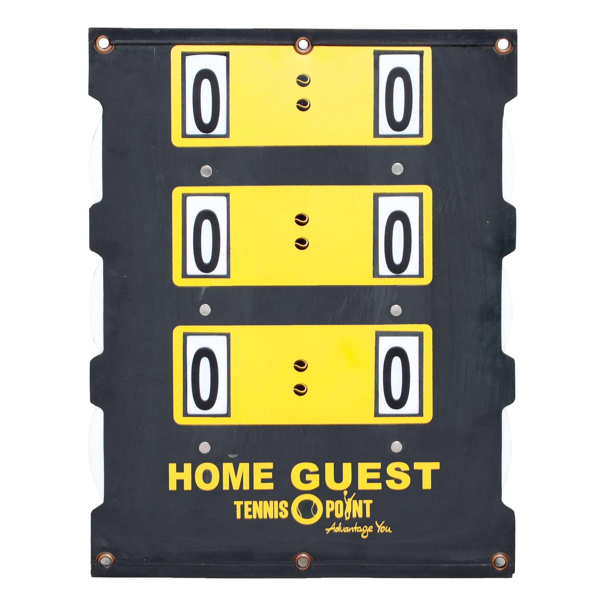 Tennis-Point Resultatdisplay 82 X 58cm-Sort