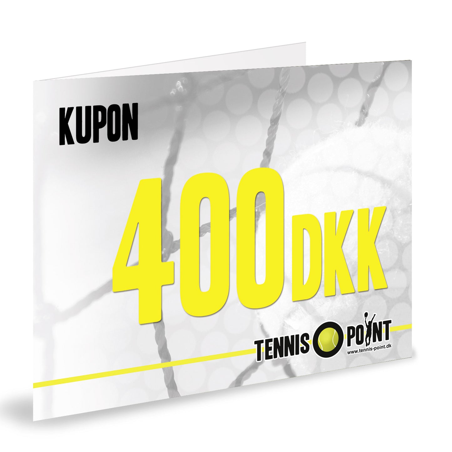 Tennis-Point 400 DKK Værdikupon