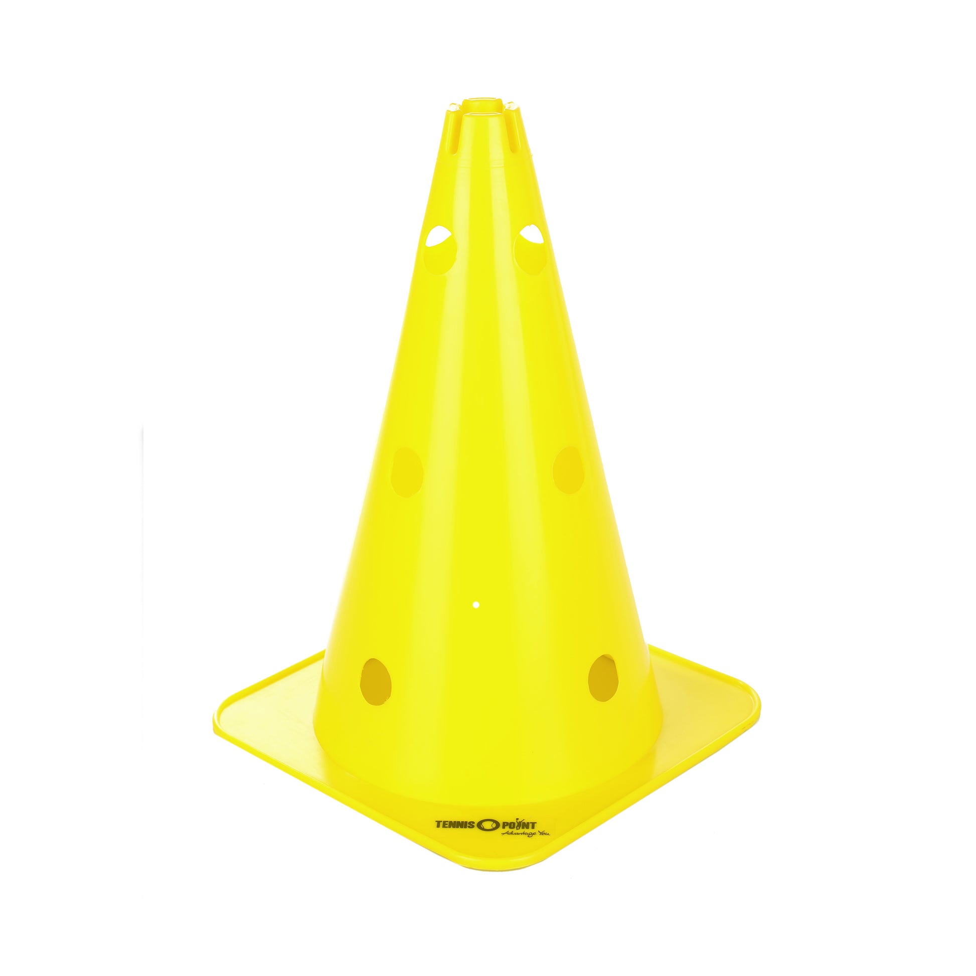 Tennis-Point Kegel 40cm Markeringskegle-Gul,Sort