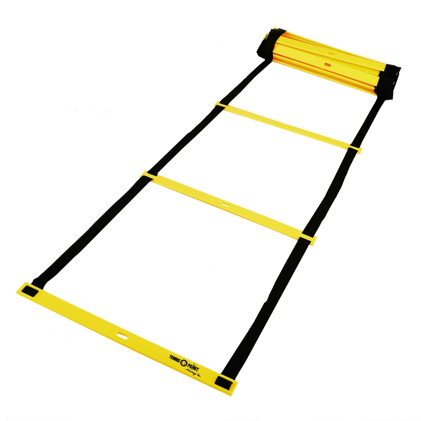 Tennis-Point Laufleiter 8m Koordineringsstige-Gul,Sort