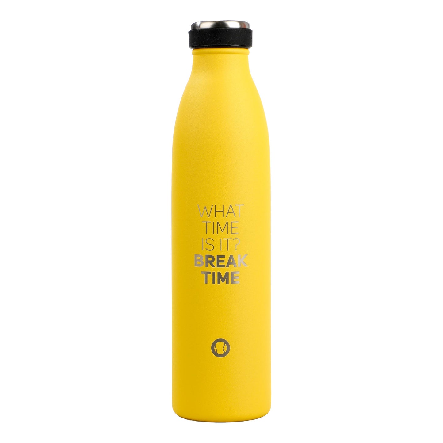 Tennis-Point Break Time 750ml Drikkeflaske-Gul