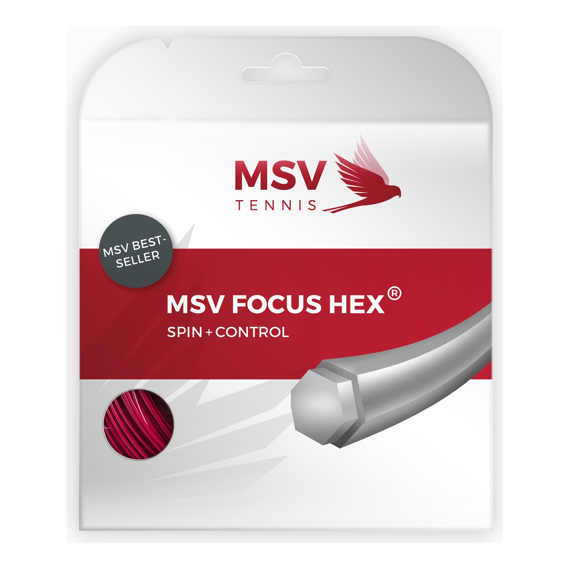 MSV Focus-HEX Strengesæt 12m-Rød