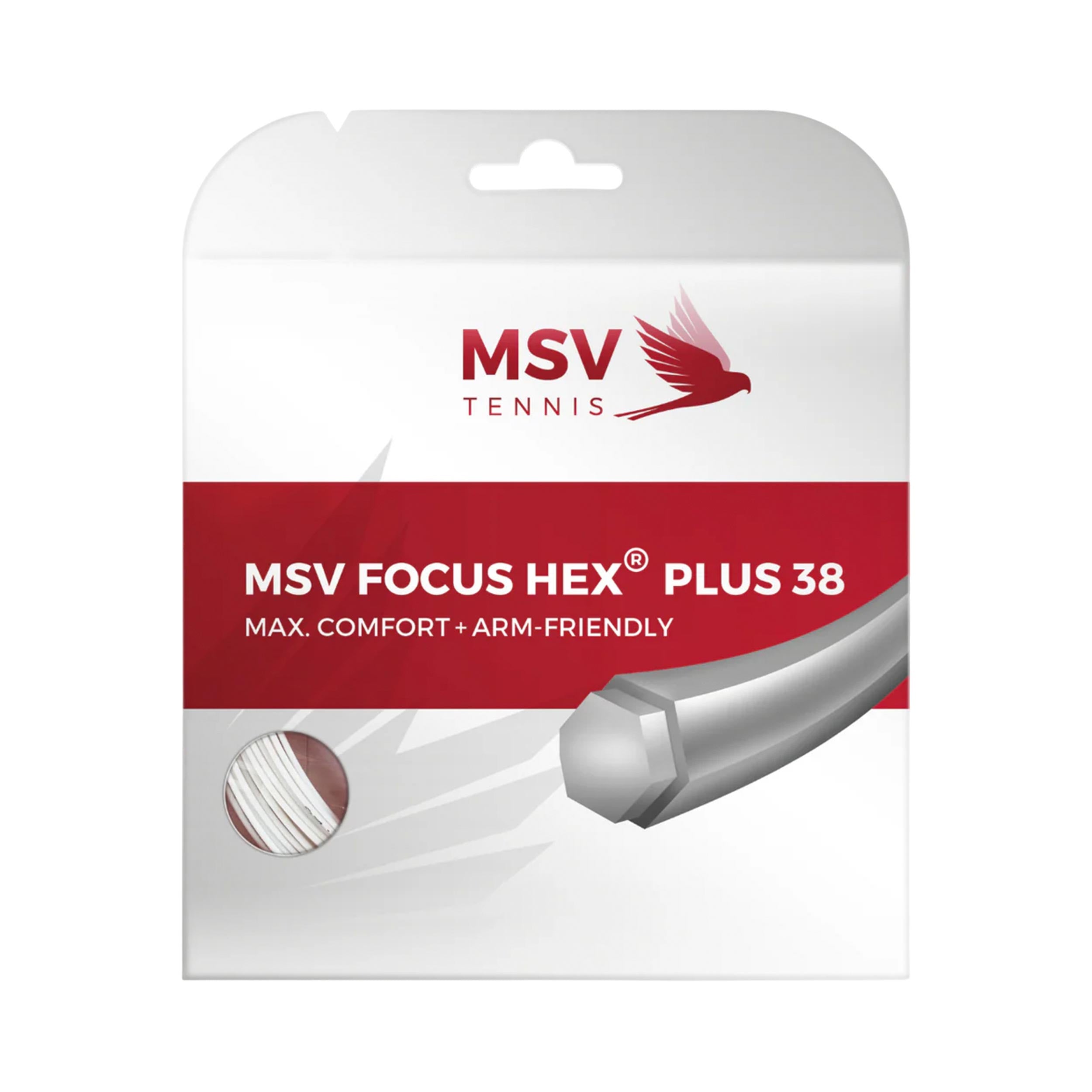MSV Focus-HEX plus 38  Strengesæt 12m - hvid
