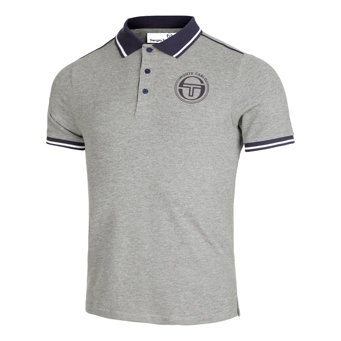 Sergio Tacchini Ranking Staff Polo Herrer - mørkegrå, mørkeblå