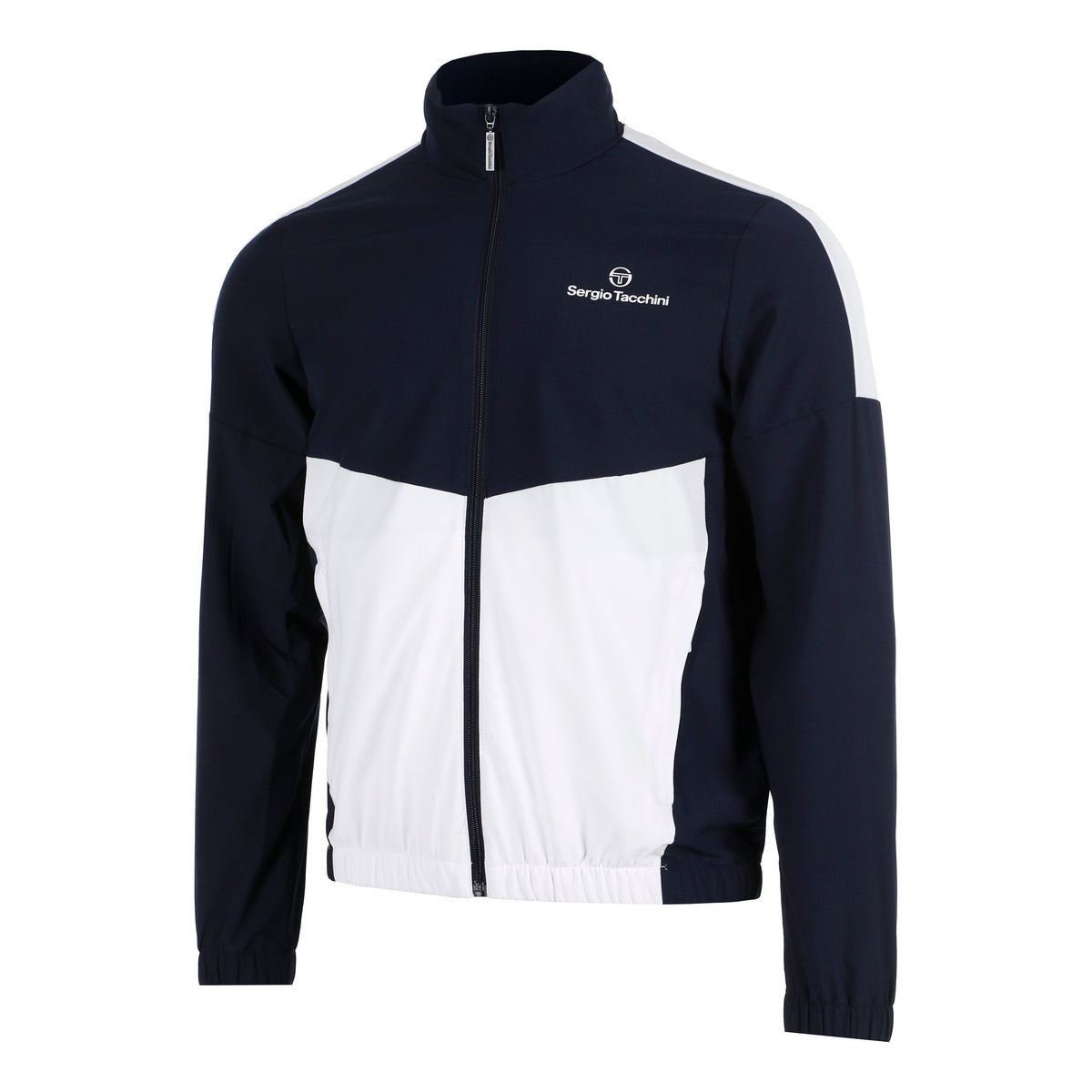 Sergio Tacchini Giardino Træningsjakke Herrer - mørkeblå, hvid