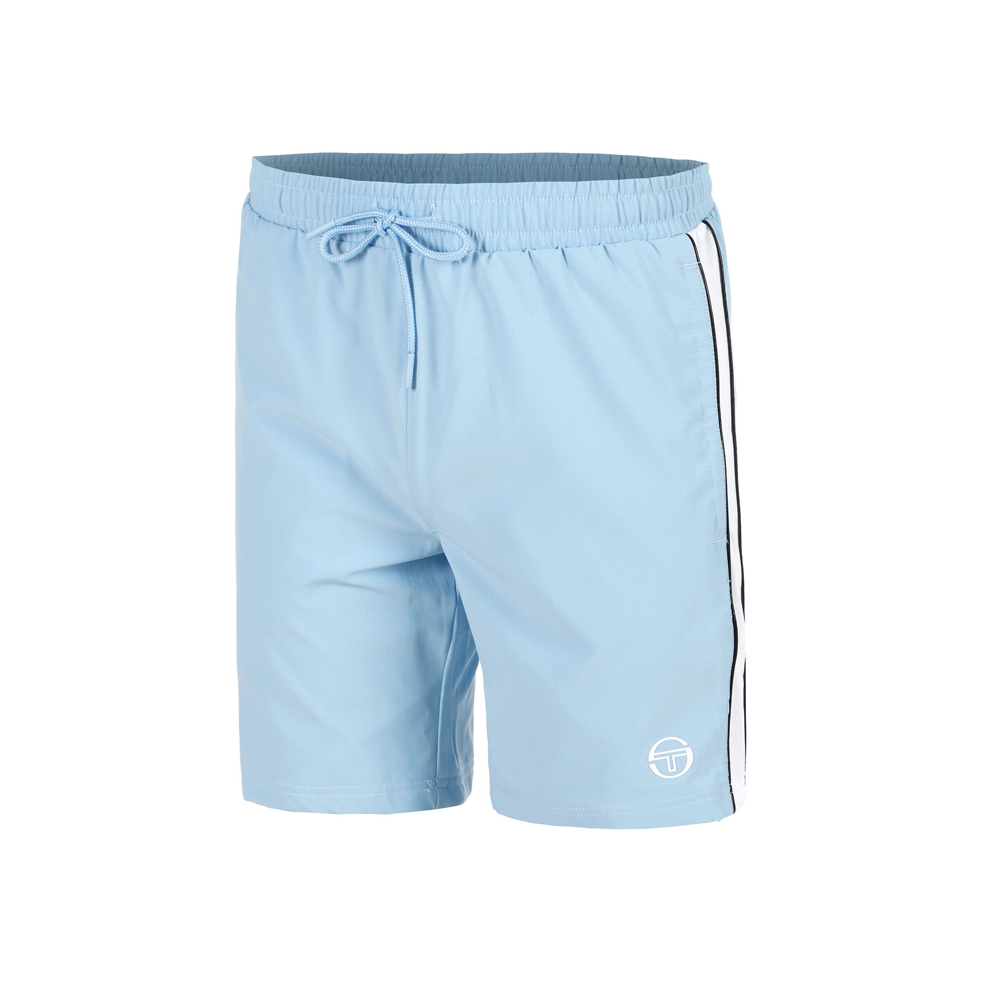Sergio Tacchini Deriva Shorts Herrer-Lyseblå,Hvid