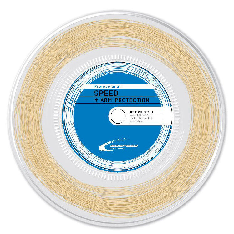 Isospeed Professional Strenge,Rulle 200m-Naturfarvet