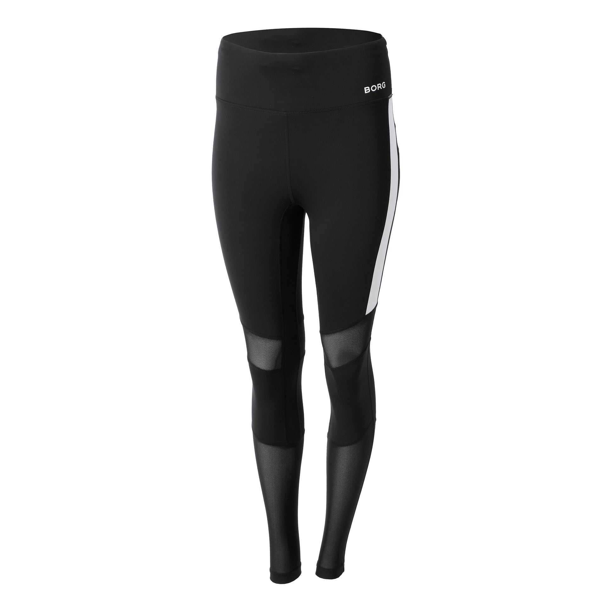 Björn Borg High Waist Block Stramme løbebukser Damer - sort, hvid