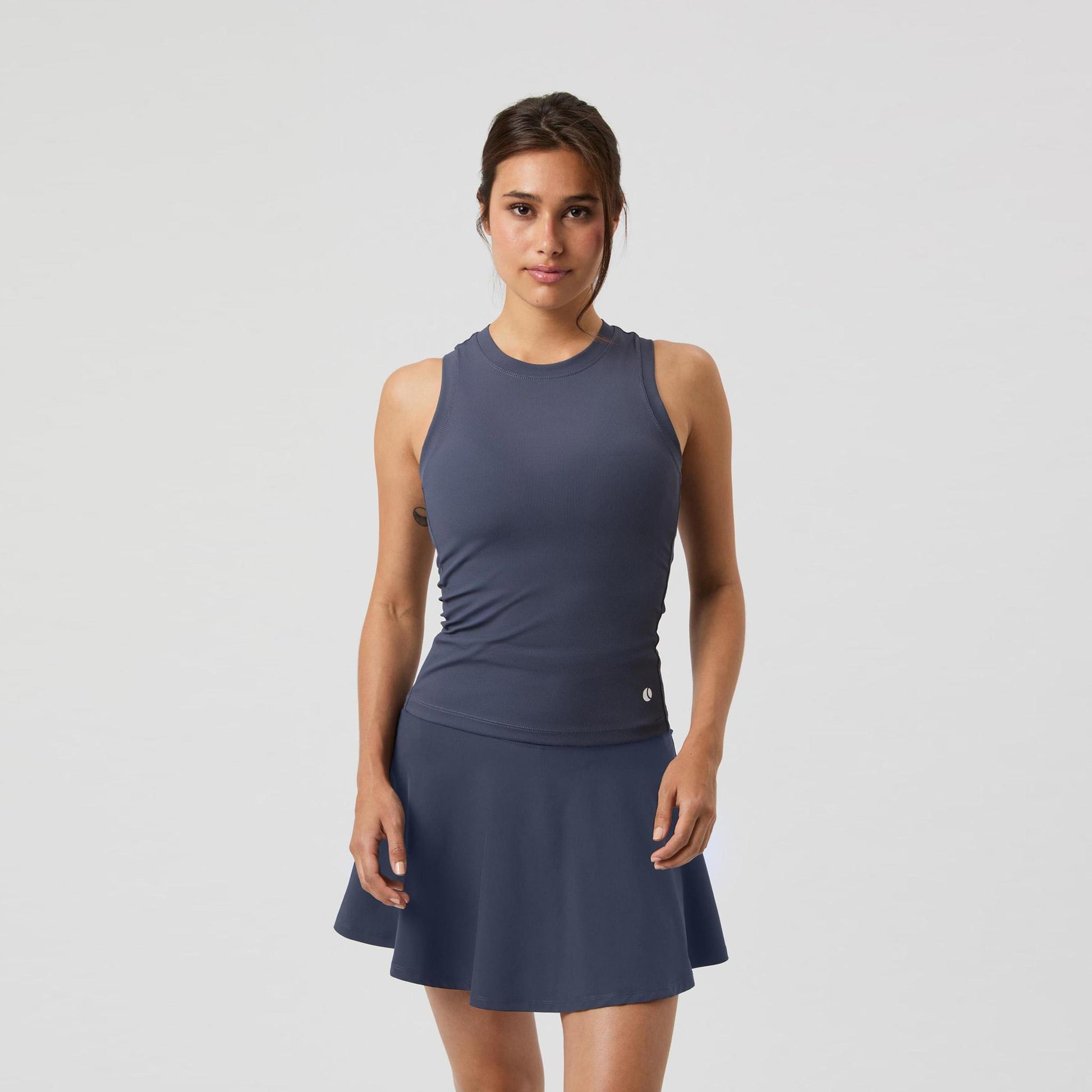 Björn Borg Ace Pocket Ribbed Tanktop Damer - blå-grå