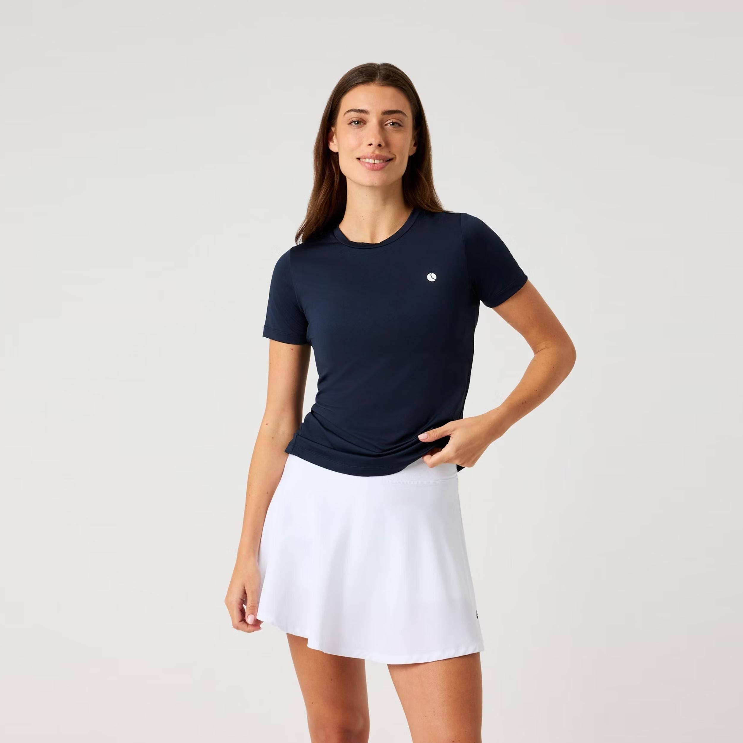 Björn Borg Ace Slim T-shirt Damer - mørkeblå
