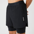 Borg 2 In 1 Shorts Herrer - sort