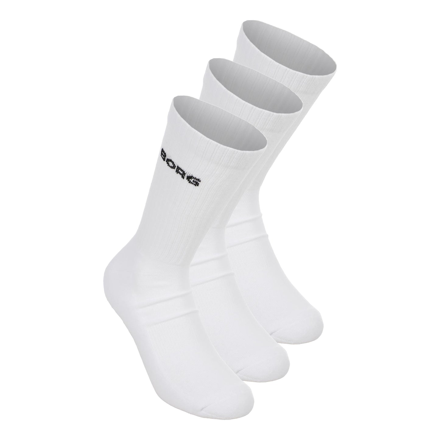 Björn Borg Essential Crew Sportssokker Pakke med 3 Unisex-hvid