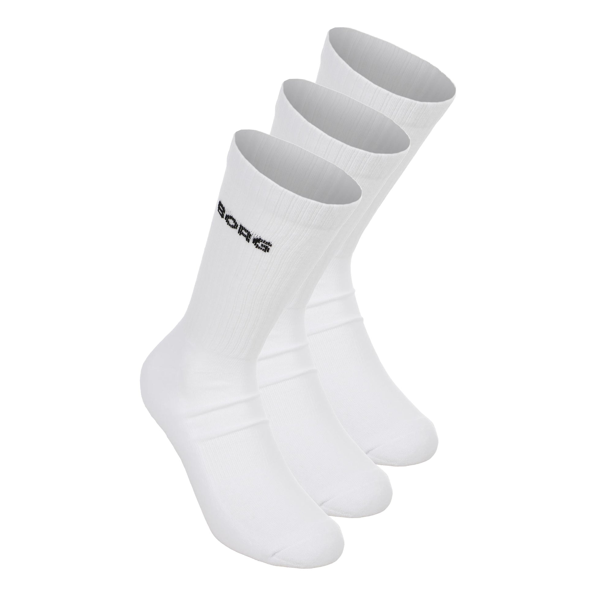 Björn Borg Essential Crew Sportssokker Pakke med 3 Unisex-hvid