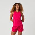 Borg Racerback Tanktop Damer - pink,