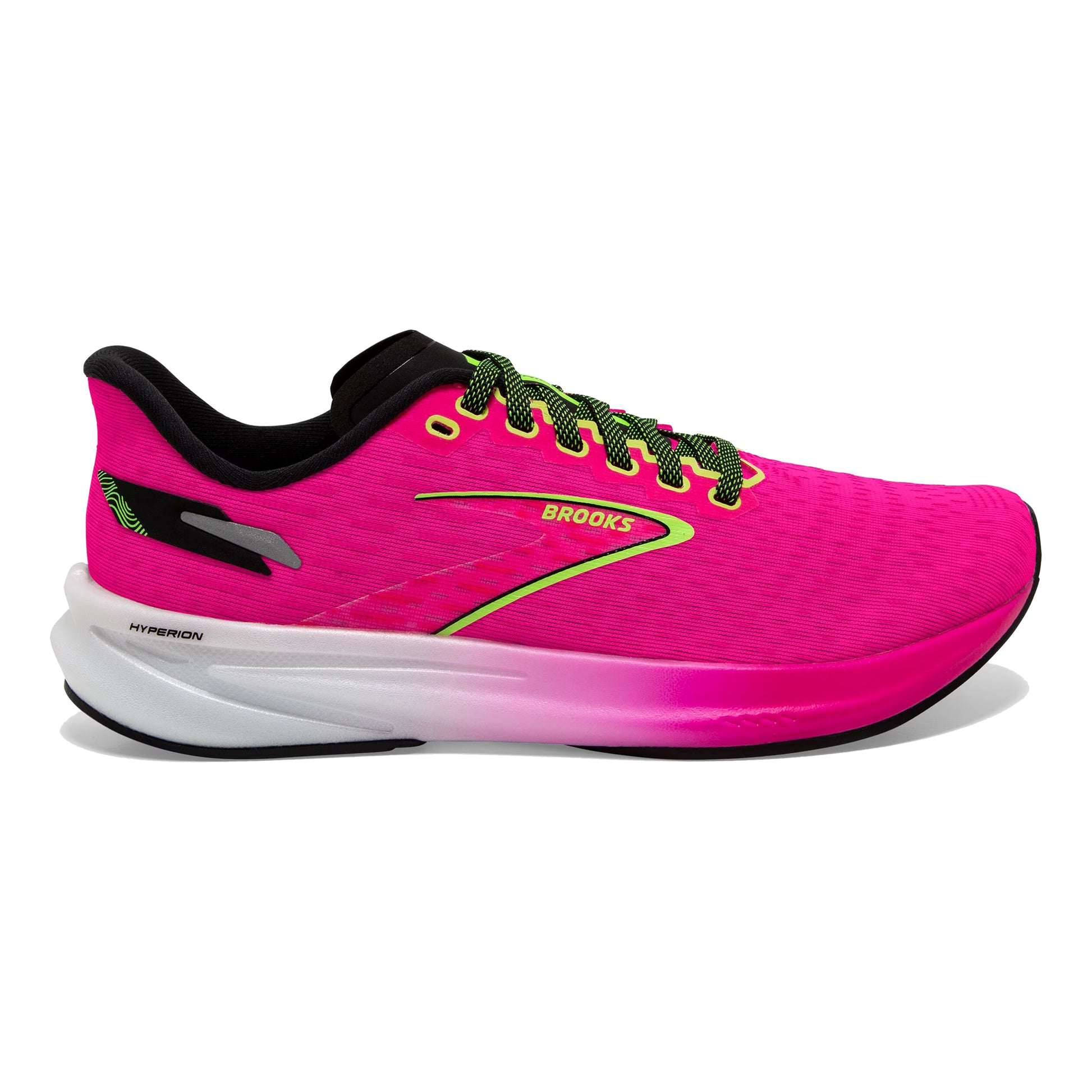 Brooks Hyperion Konkurrencesko Damer - pink, grøn