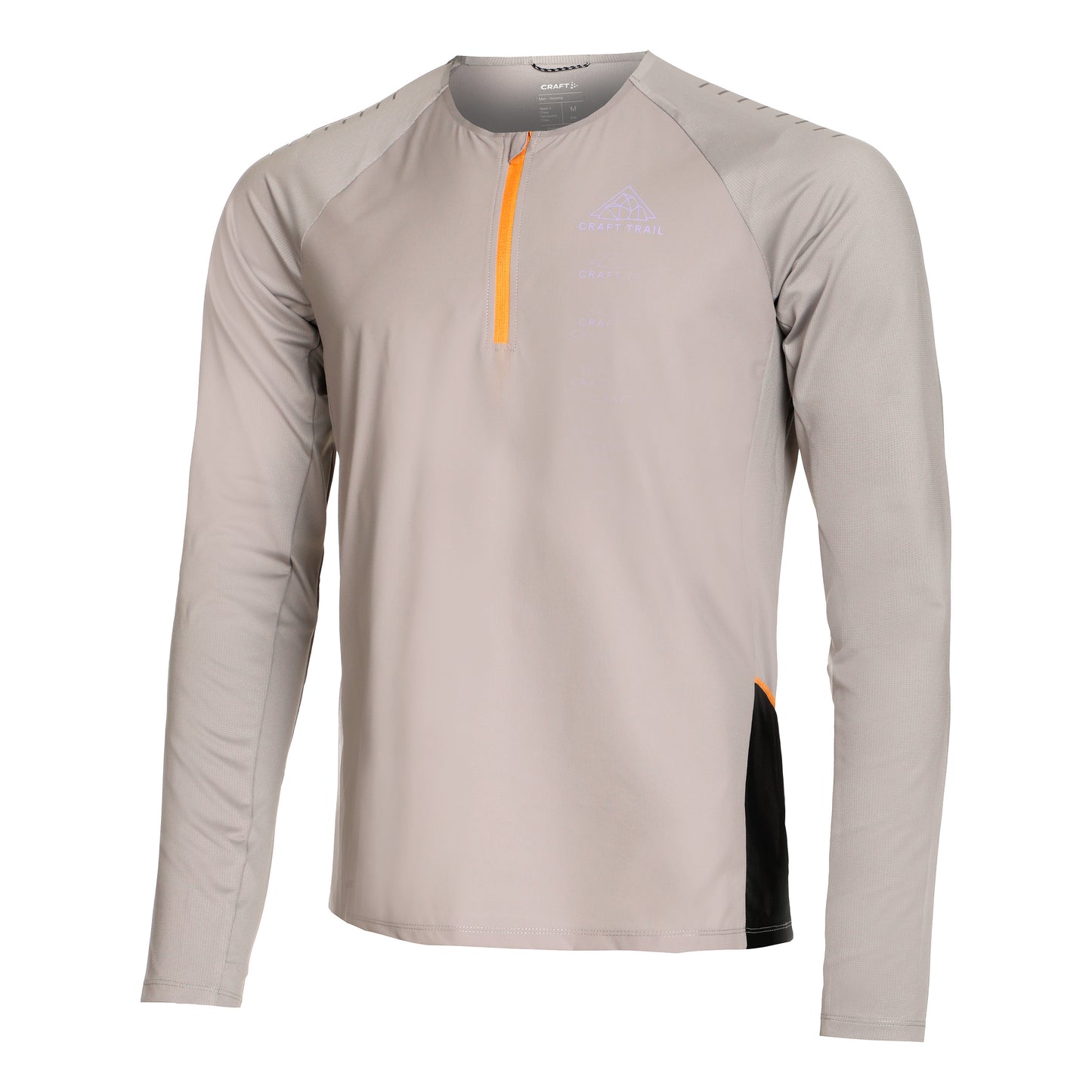 Craft Pro Trail Wind Løbetop Herrer - grå,