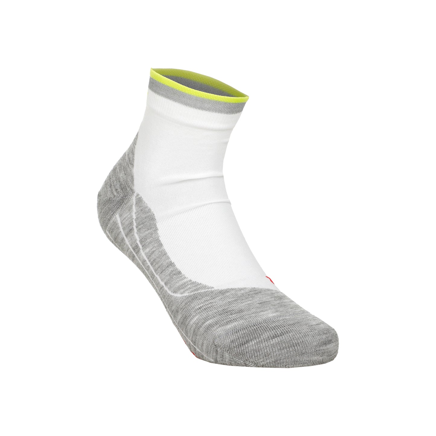 Falke RU4 Endurance Short Reflect Løbesokker Herrer - hvid, gul