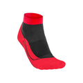 RU4 Endurance Short Løbesokker Herrer-Rød,Sort