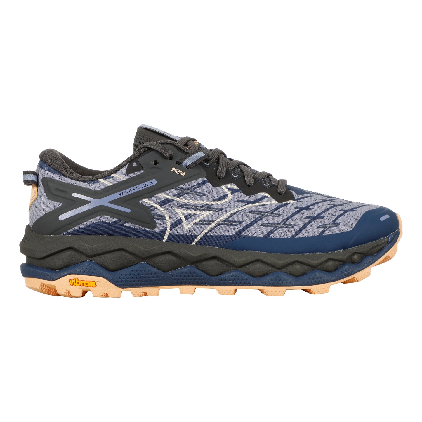 Mizuno Wave Mujin 10 Trailsko Damer - lilla, sort