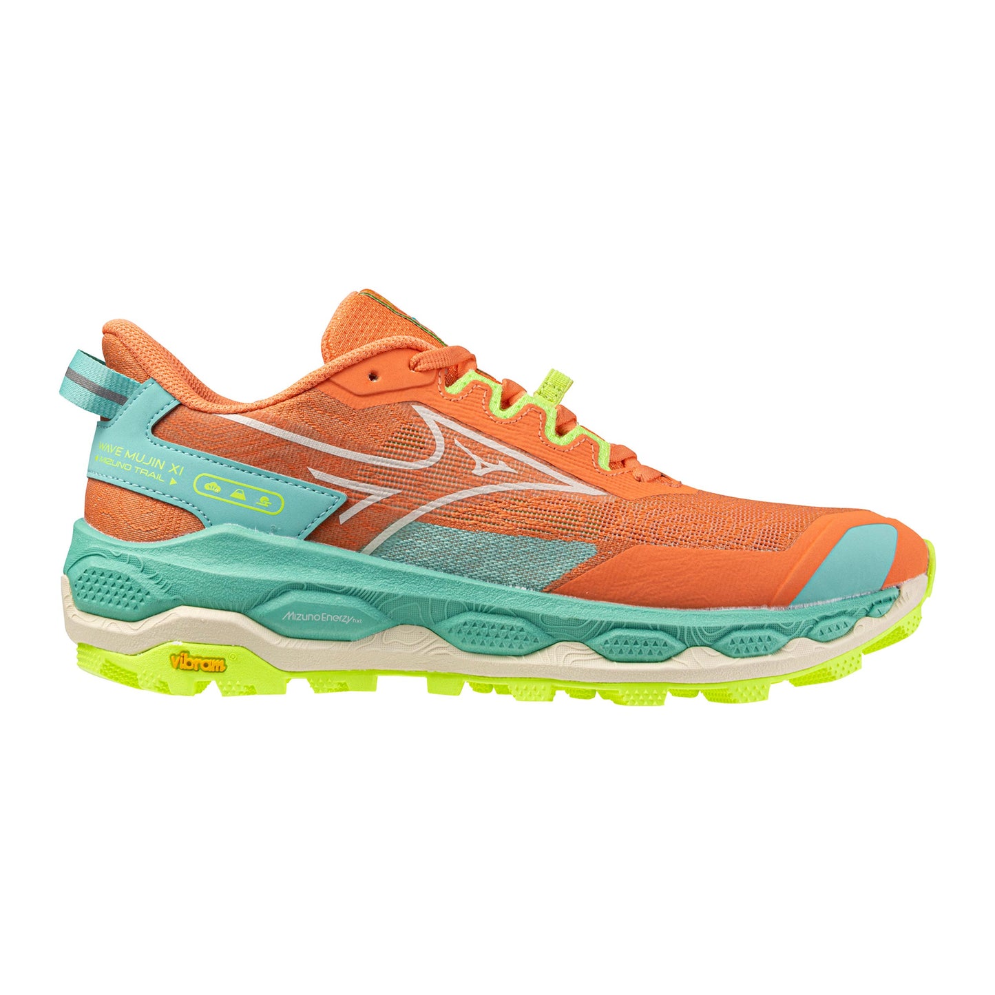 Mizuno Wave Mujin 11  Trailsko Damer - orange, mint