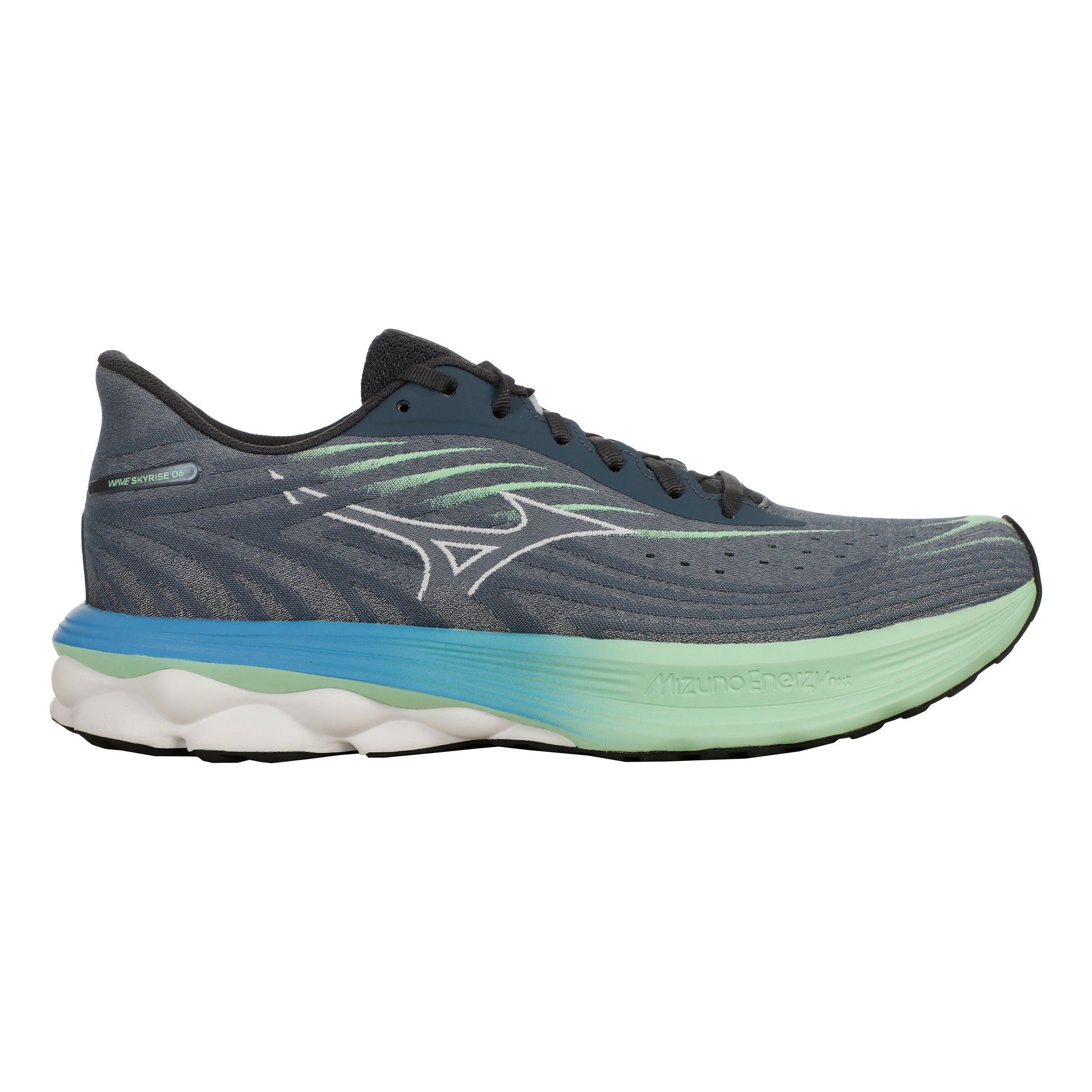 Mizuno Wave Skyrise 6 Neutral sko Herrer - blå-grå, hvid