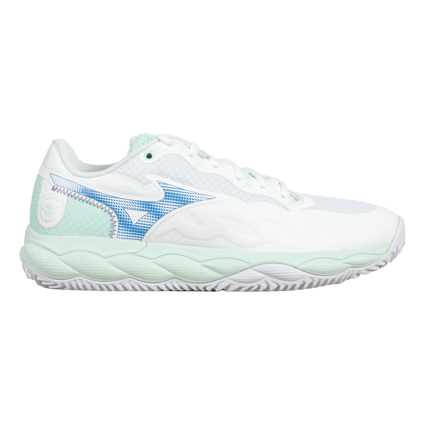 Mizuno Wave Enforce Court Grusbanesko Damer - hvid, mint