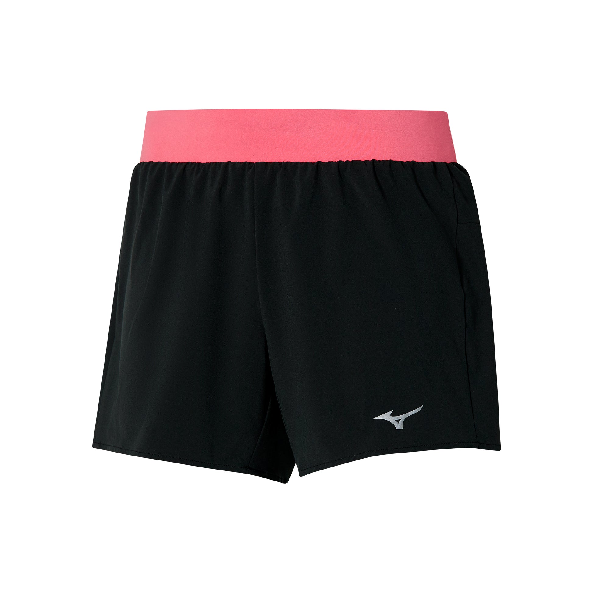 Mizuno Alpha 4.5in Shorts Damer - sort, pink