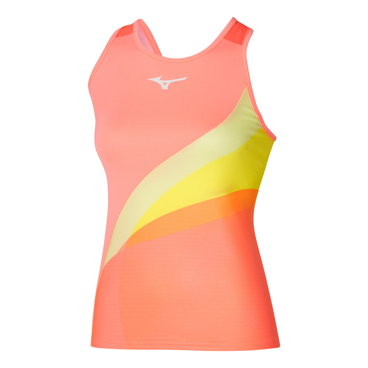 Mizuno Release Printed Tanktop Damer - orange,