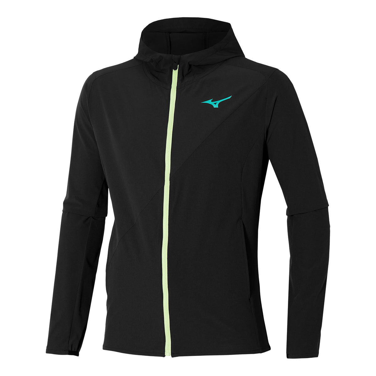 Mizuno Mugen Hooded Træningsjakke Herrer - sort,