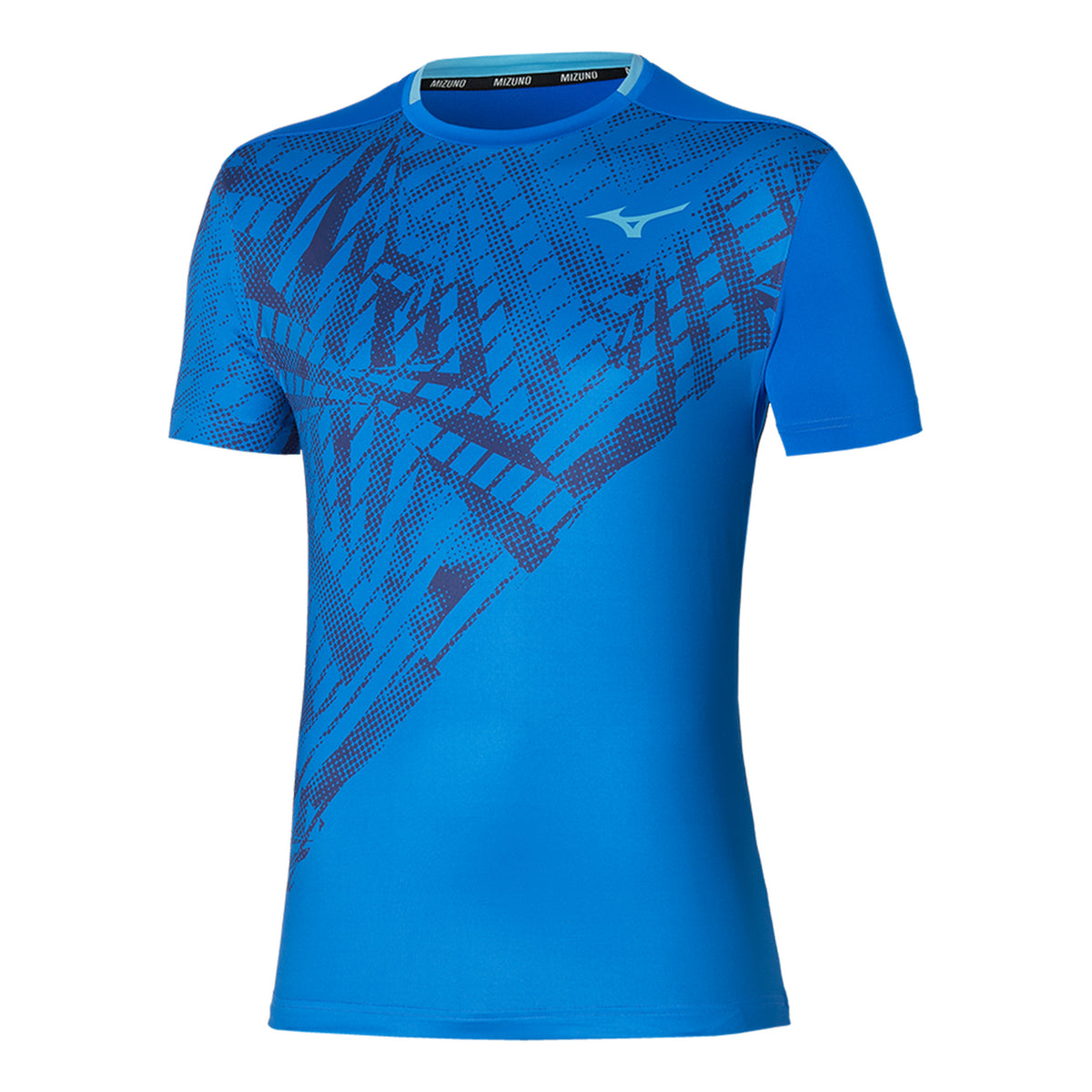 Mizuno Mugen Shadow Graphic T-shirt Herrer - blå,