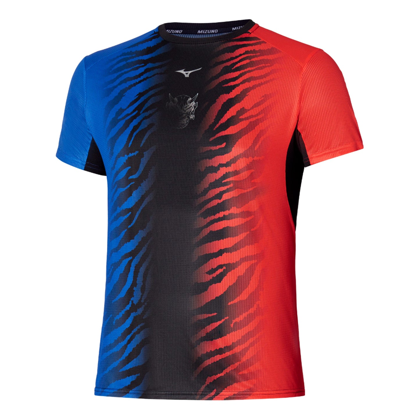 Mizuno DryAeroFlow Graphic Løbetrøje Herrer - sort, rød