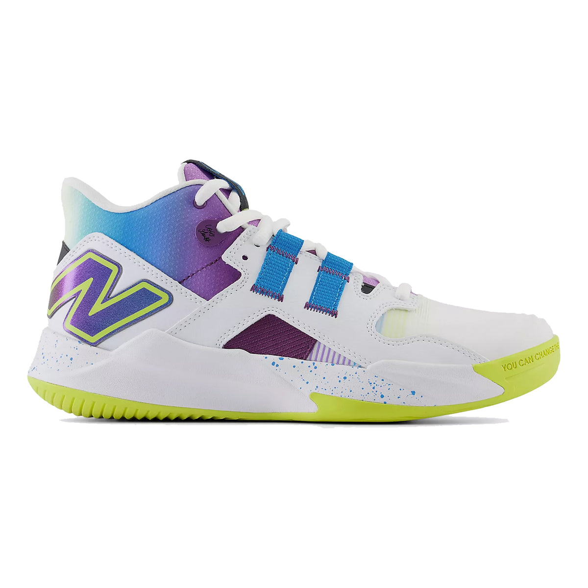 New Balance Coco Allcourt-sko Unisex - hvid, flerfarvet