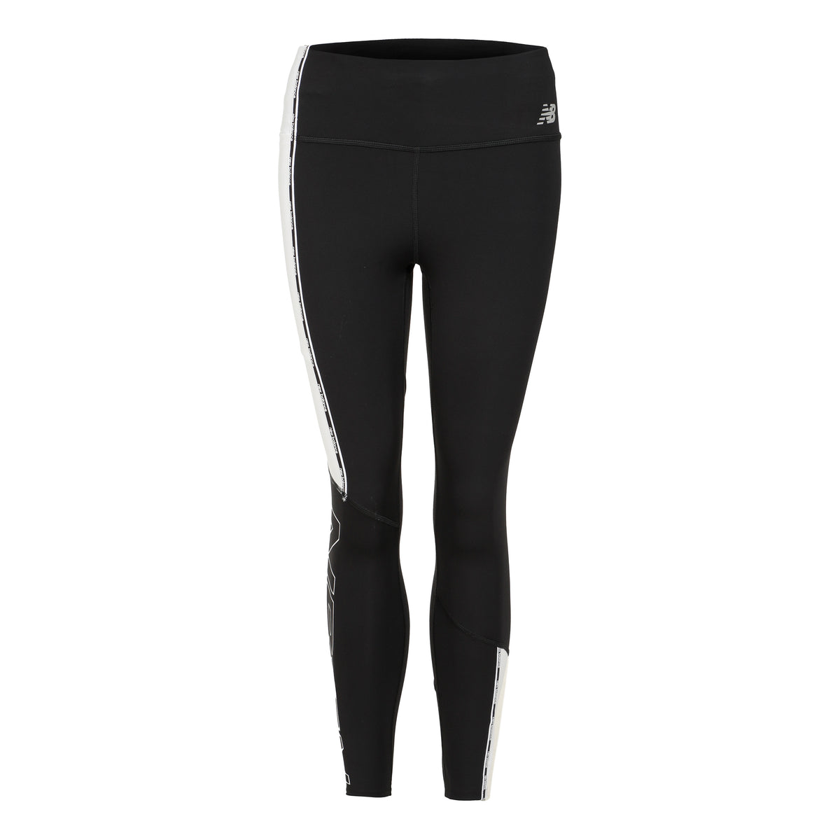 New Balance Accelerate Pacer 7/8 Stramme Løbebukser Damer-Sort,Hvid