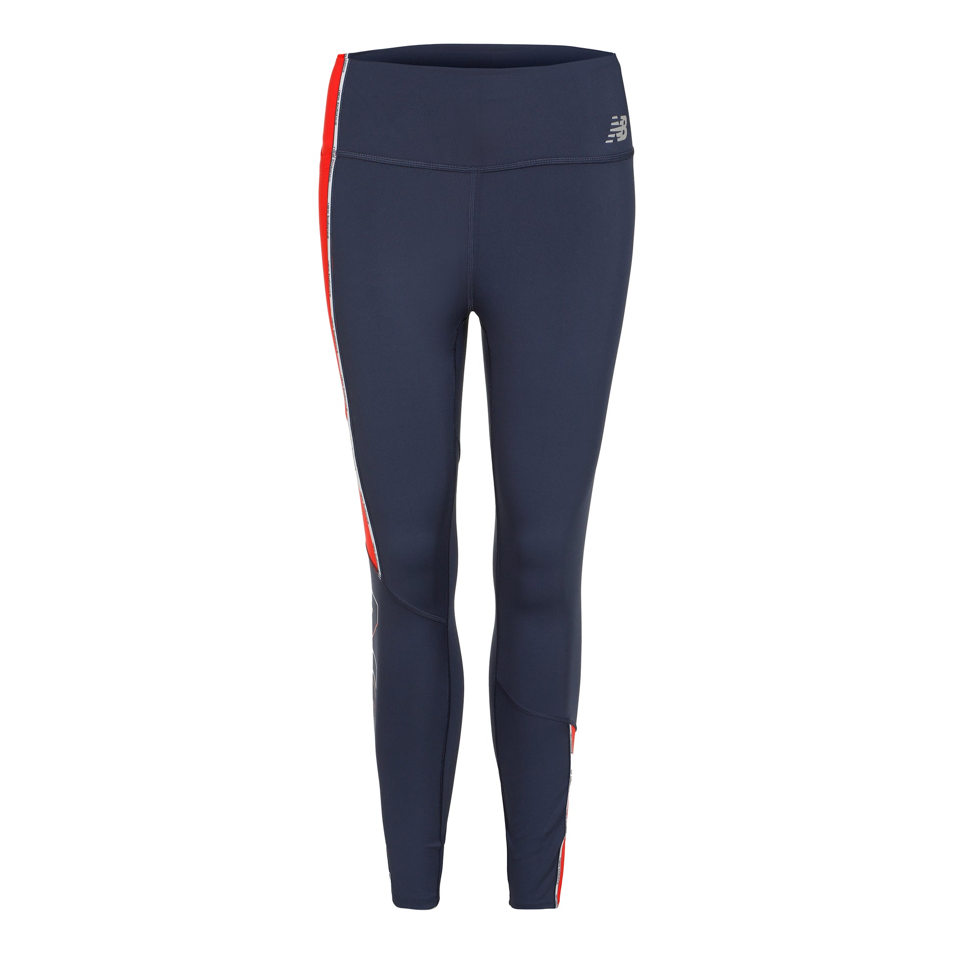New Balance Accelerate Pacer 7/8 Stramme Løbebukser Damer-Blå