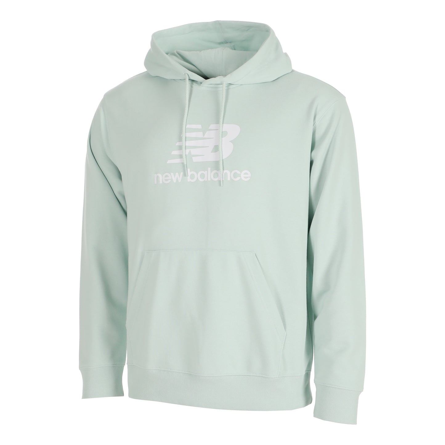 New Balance French Terry Logo Hoodie Hættetrøje Herrer-Vis