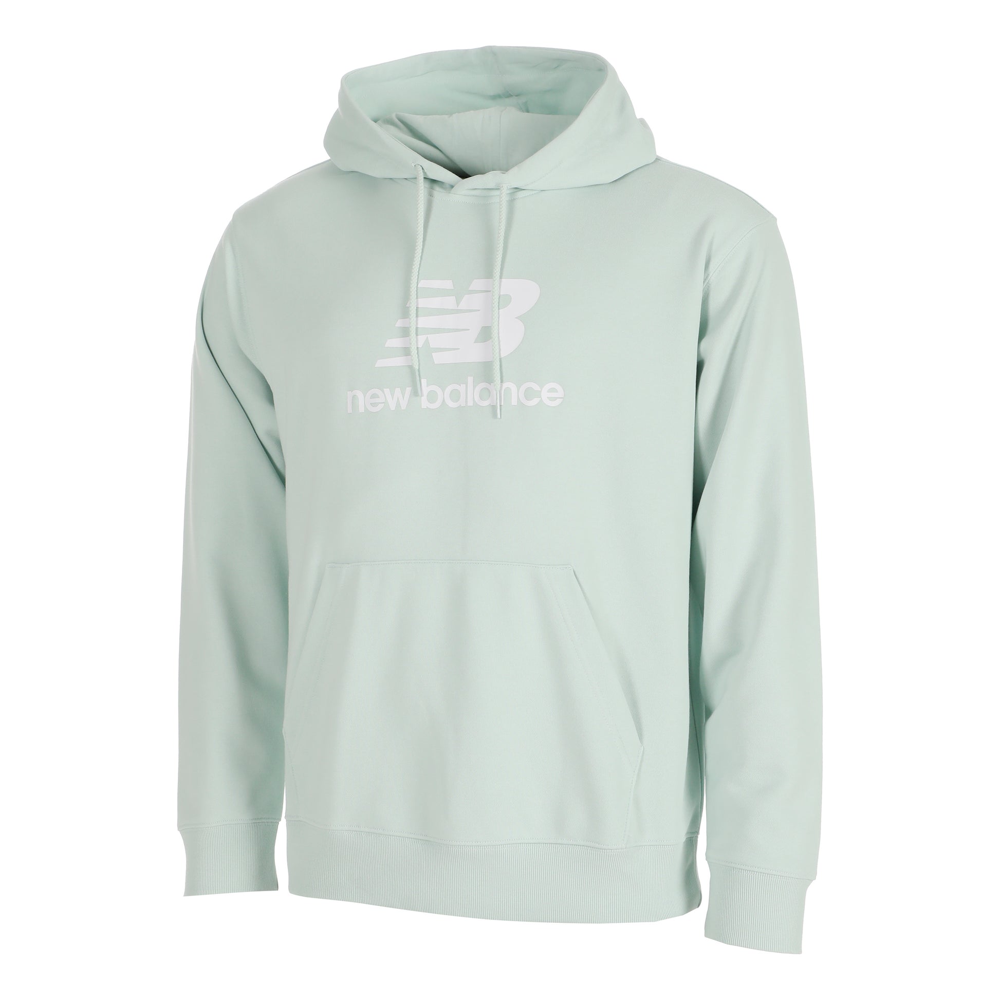 New Balance French Terry Logo Hoodie Hættetrøje Herrer-Vis