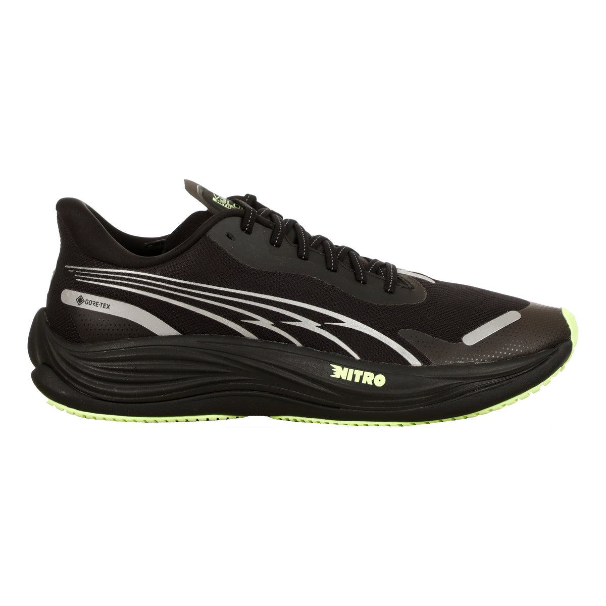 Puma Velocity Nitro 3 GTX Neutral sko Herrer - sort, sølv