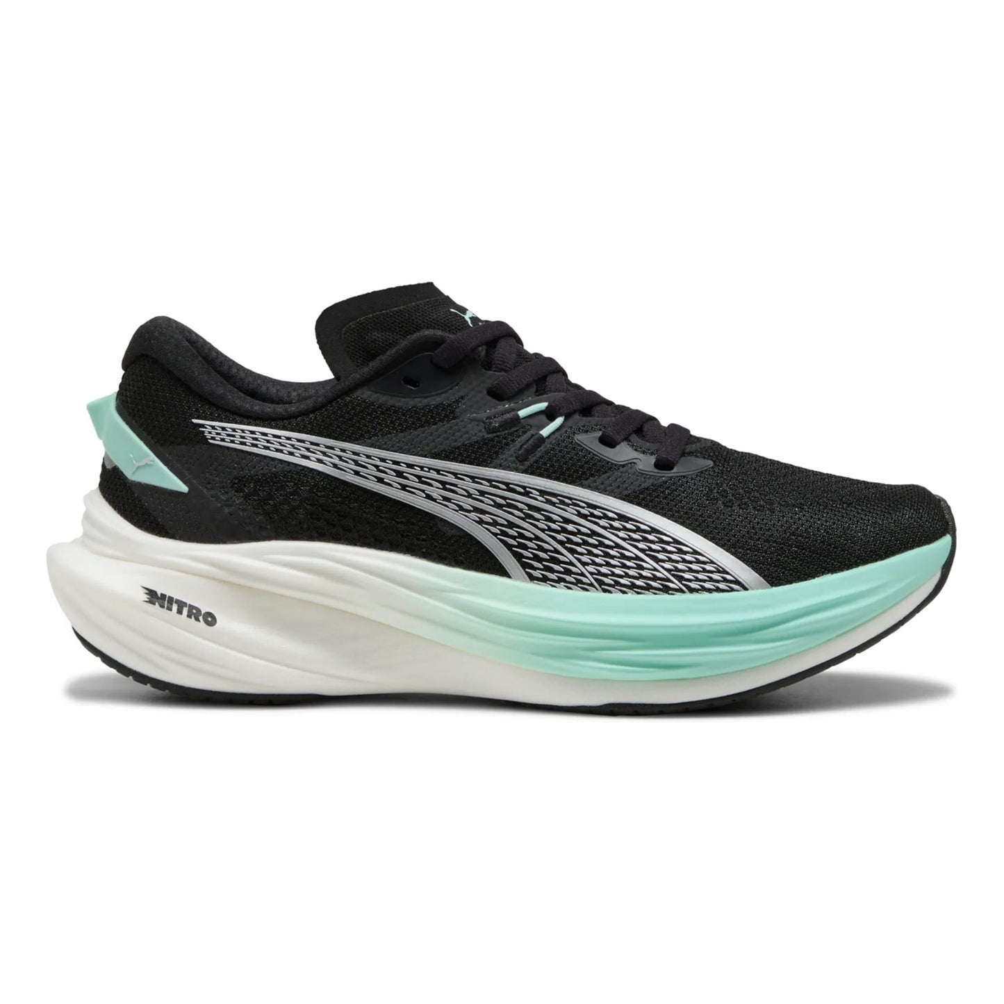 Puma Deviate Nitro 3 Neutral sko Damer - sort, mint