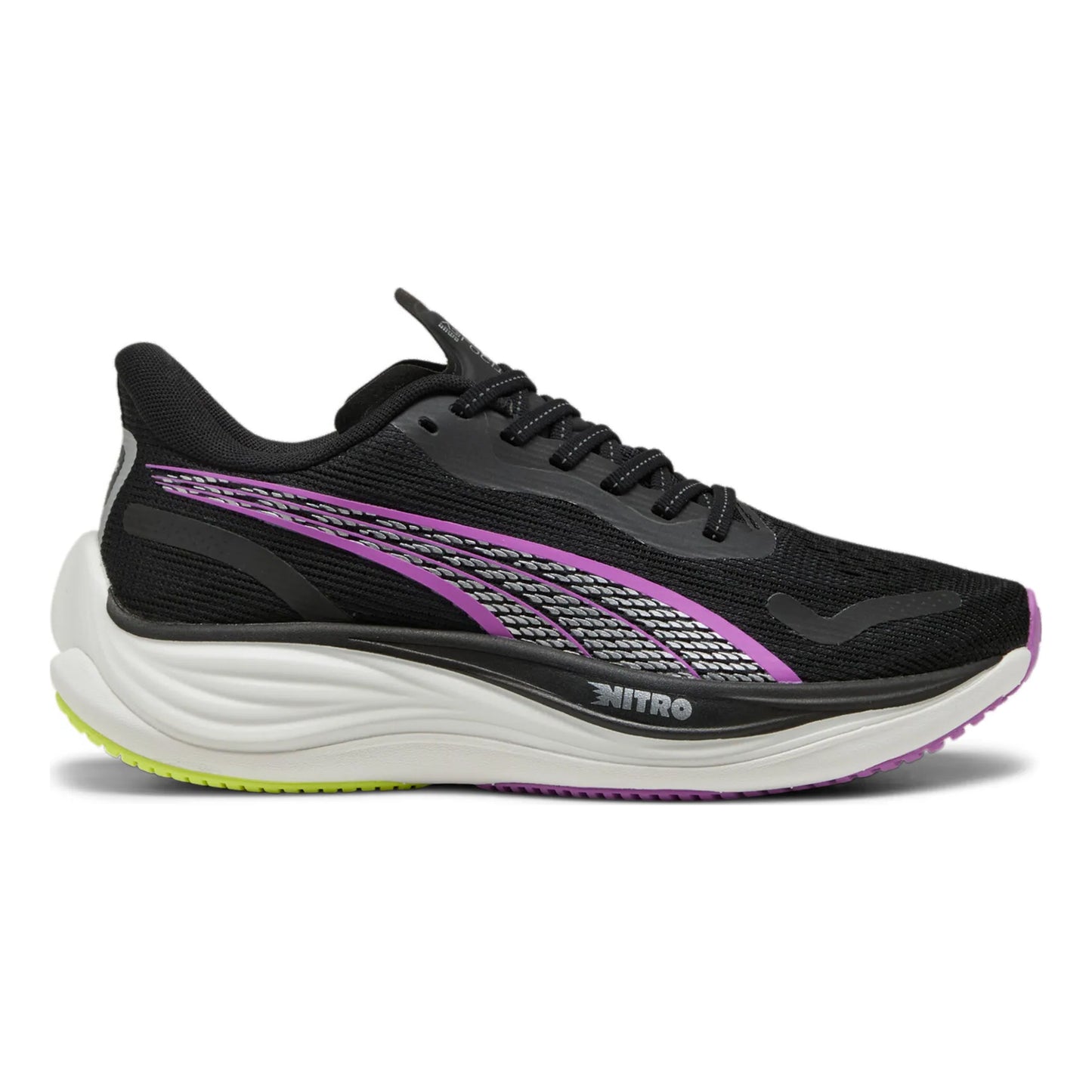 Puma Velocity Nitro 3 Neutral Sko Damer-Sort,Lilla