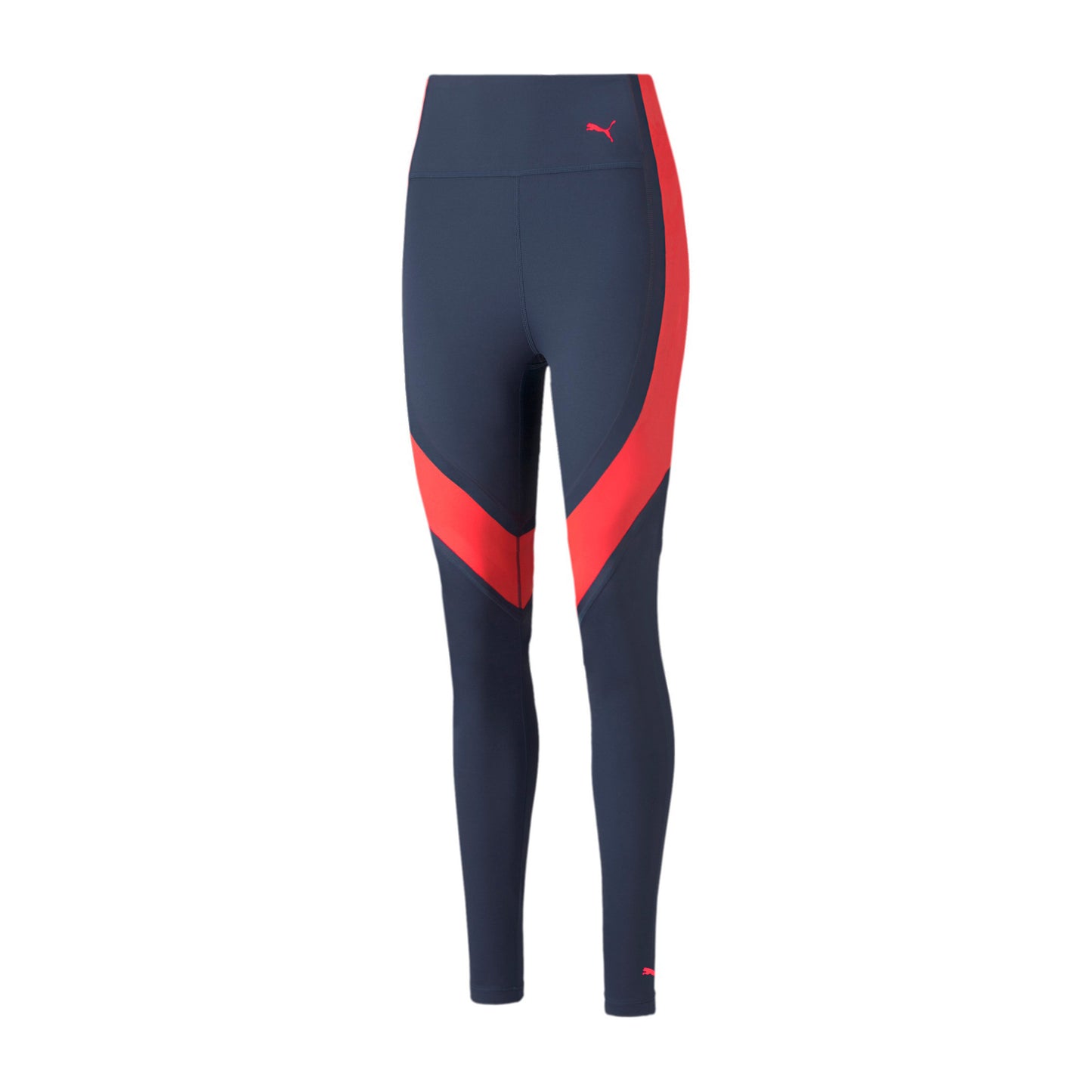 Puma Eversculpt High Waist Full Stramme Løbebukser Damer-Blå,Koral