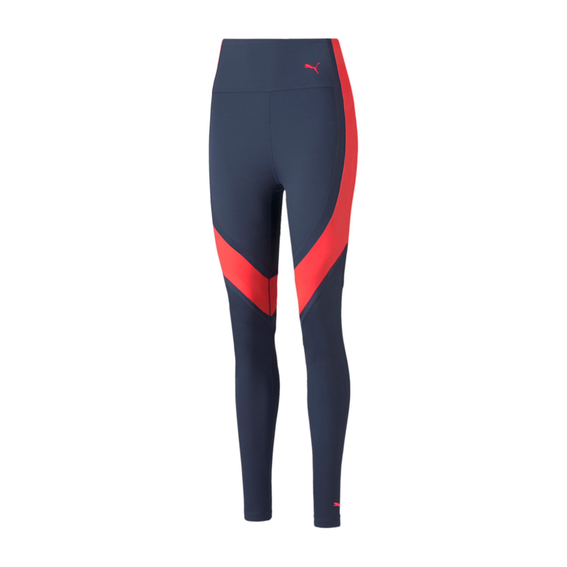 Puma Eversculpt High Waist Full Stramme Løbebukser Damer-Blå,Koral