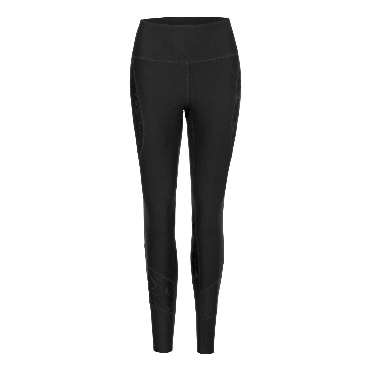 Puma Run All Over Print Brushed Ultraform Highwaist FL Løbebukser Damer-Sort