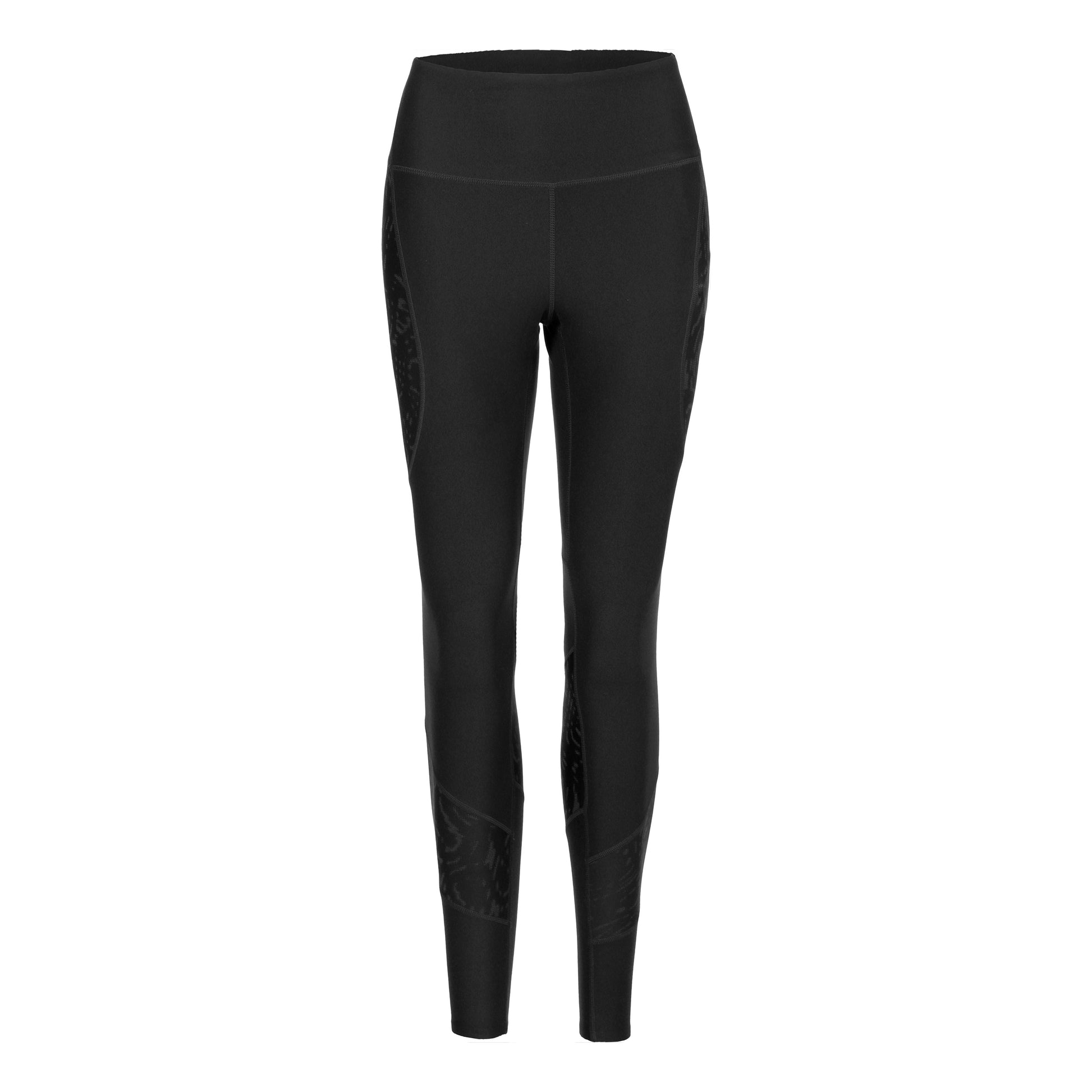 Puma Run All Over Print Brushed Ultraform Highwaist FL Løbebukser Damer-Sort