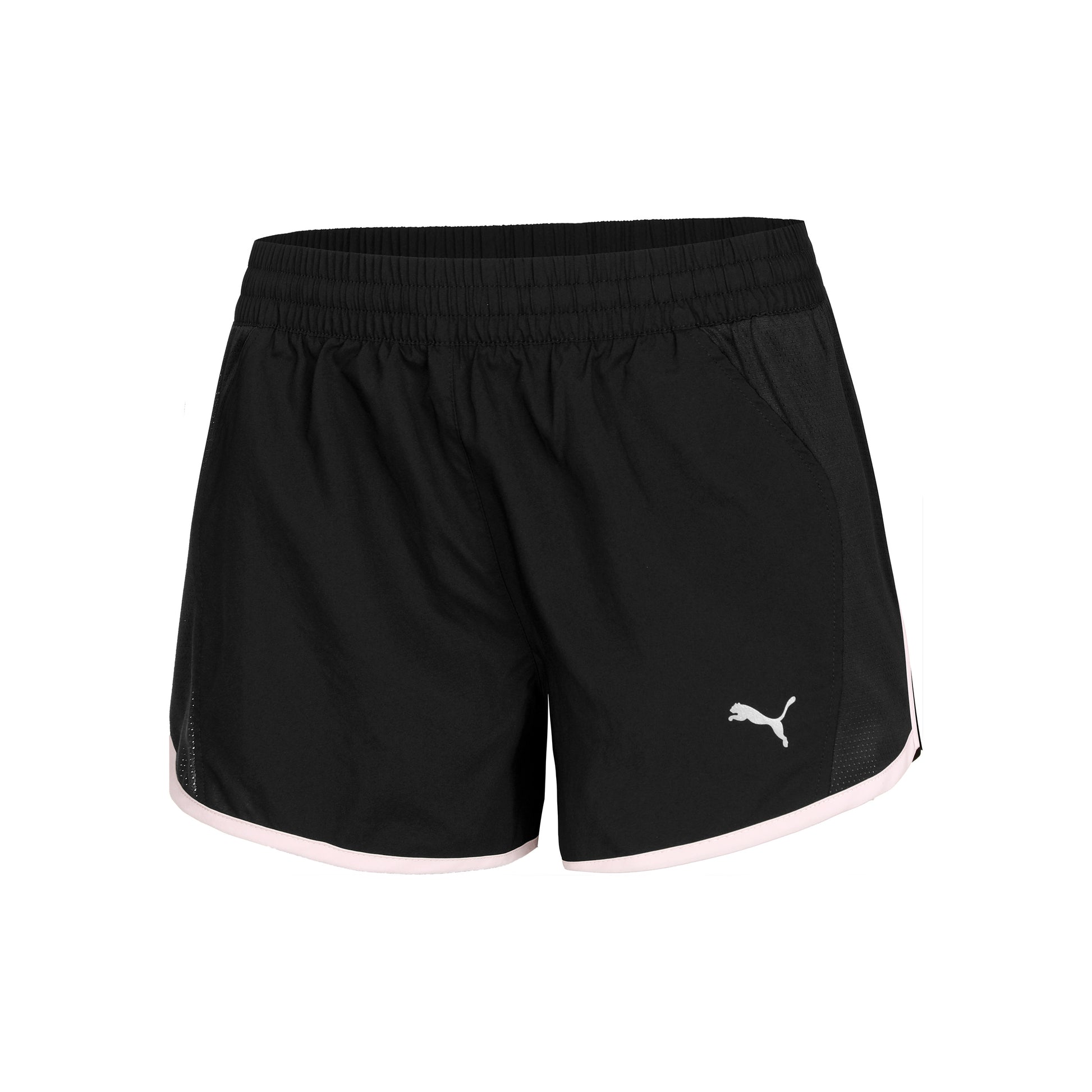 Puma Run Favorite Velocity 3in Løbeshorts Damer-Sort,Mørkegrå