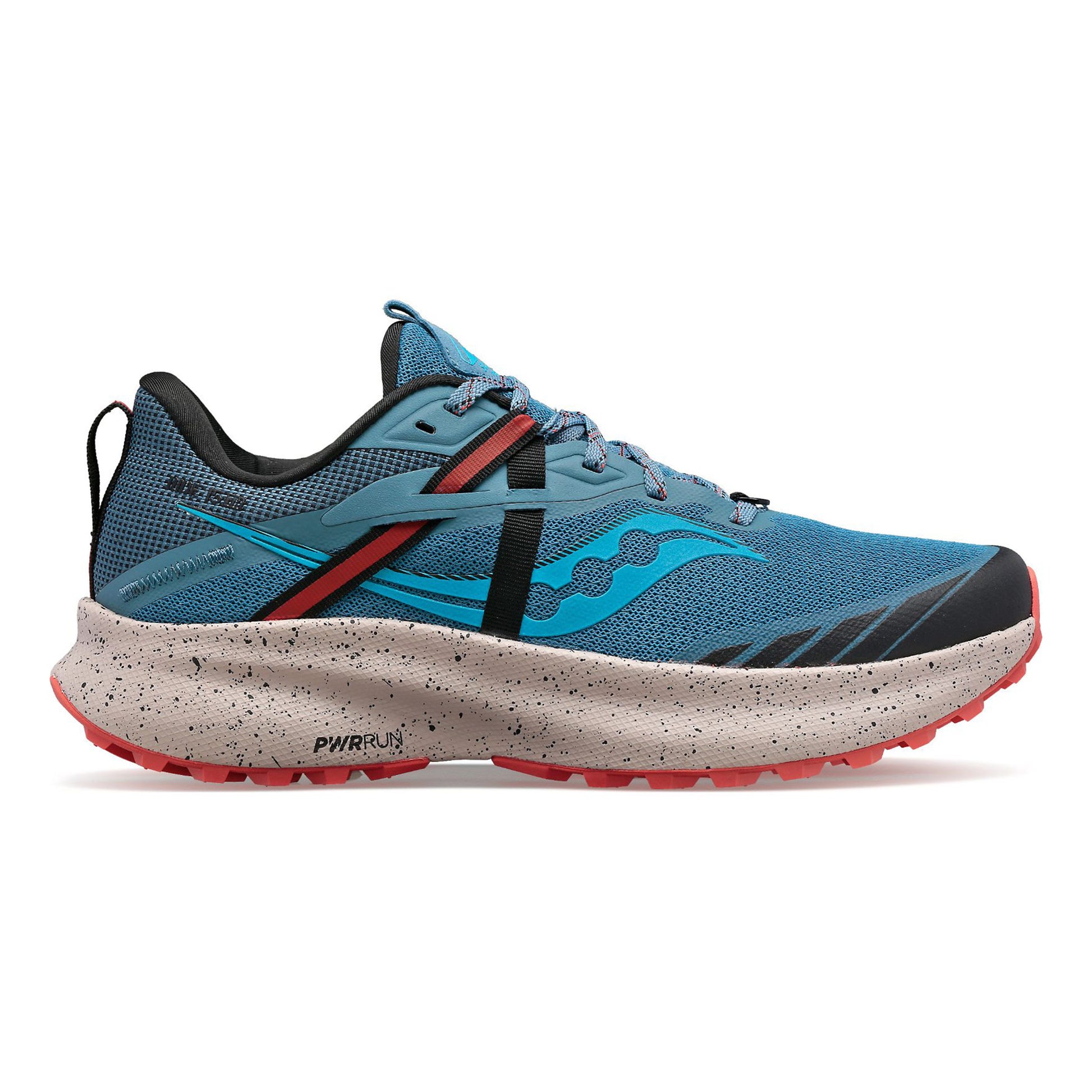 Saucony Ride 15 Tr Trailsko Damer - blå, sort