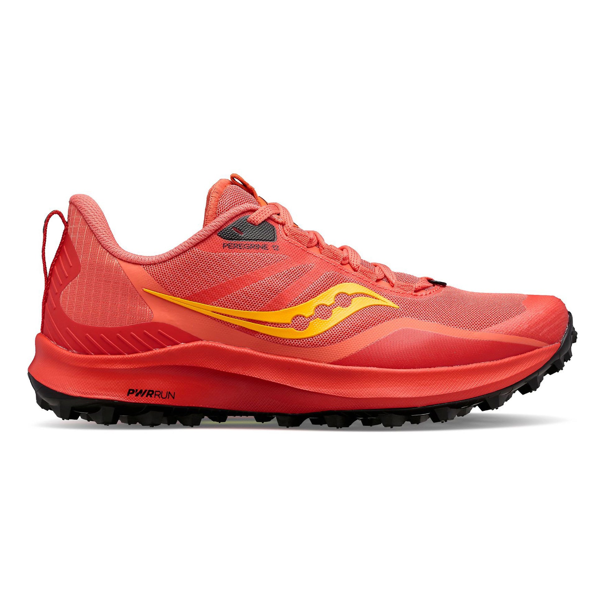Saucony Peregrine 12 Trailsko Damer - rød, gul