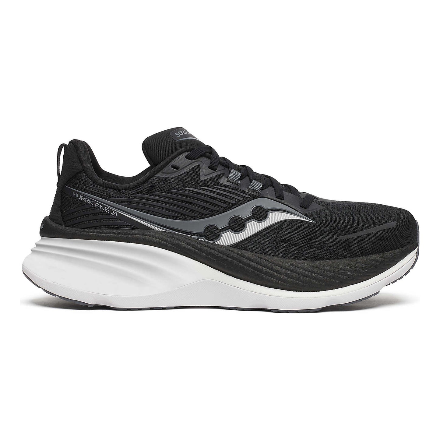 Saucony Hurricane 24 Støttesko Herrer-Sort,Grå