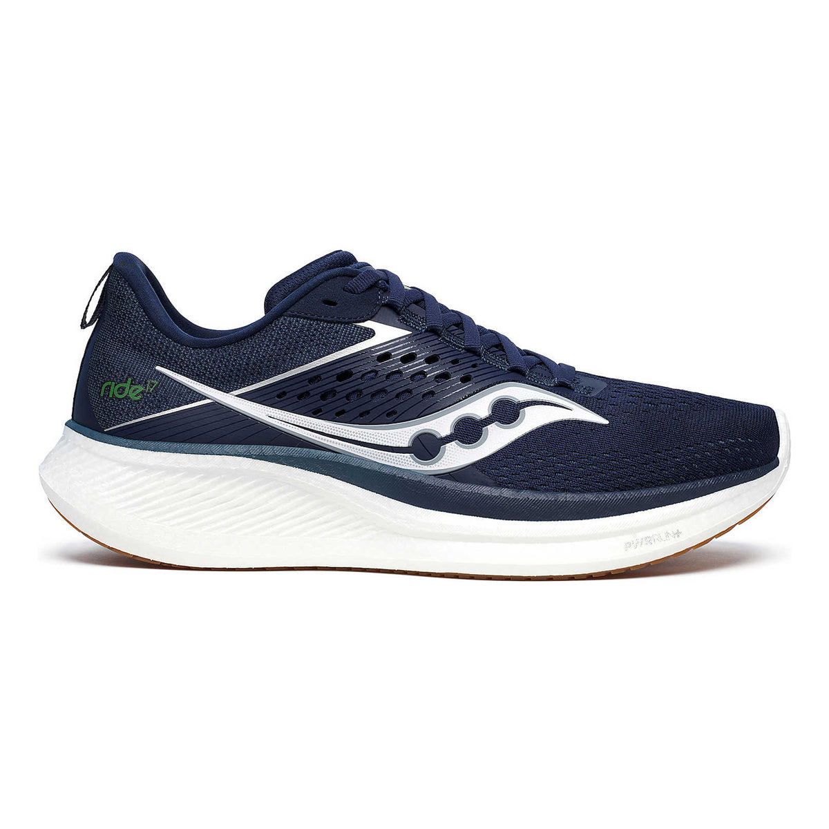 Saucony Ride 17 Neutral sko Herrer - blå, hvid
