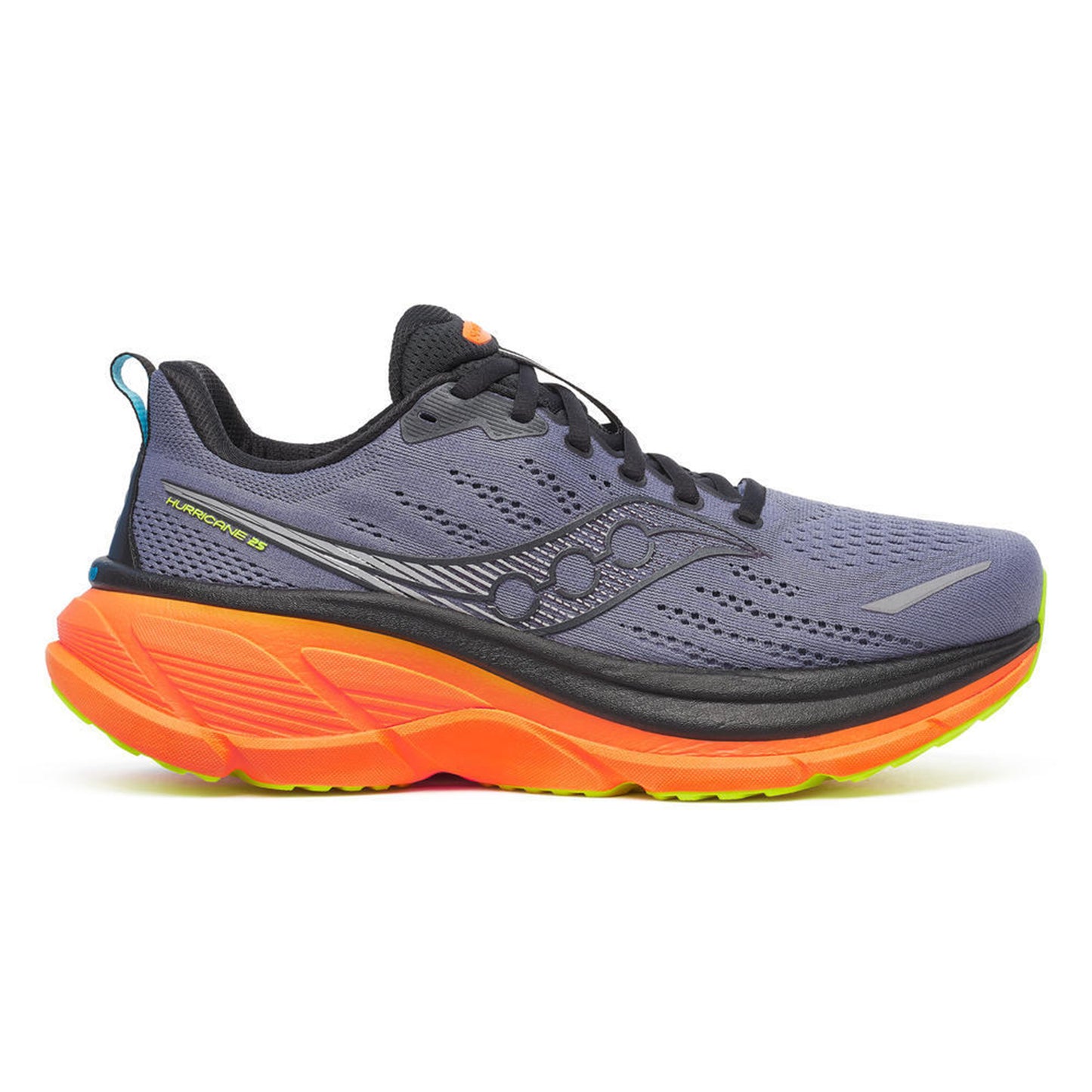 Saucony Hurricane 25 Støttesko Herrer-grå, flerfarvet